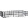 Outdoor Dog Kennel Steel 496 ft²