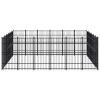 Outdoor Dog Kennel Steel 357.1 ft²