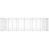 Outdoor Dog Kennel Galvanized Steel 390.7 ft²