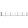 Outdoor Dog Kennel Steel 286.5 ft²